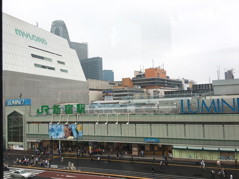 Shinjuku busterminal 17 新宿駅