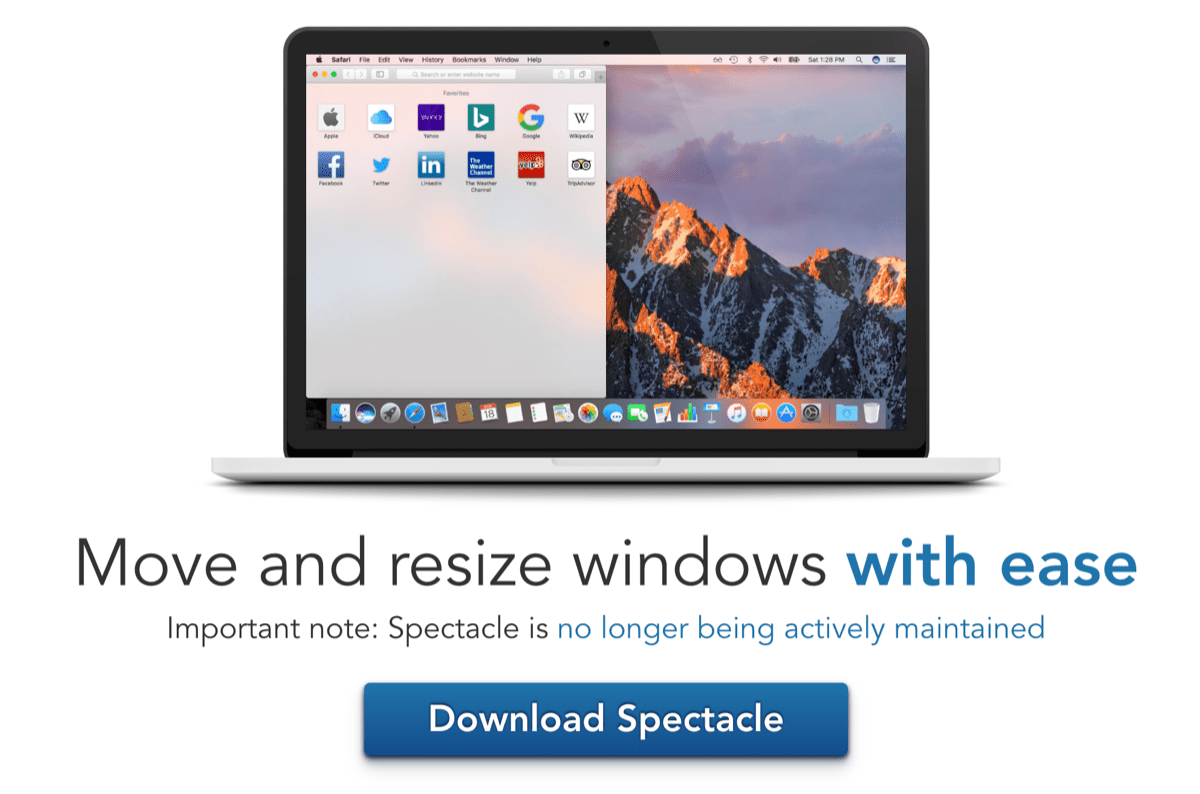 Mac apps 17Spectacle使い方