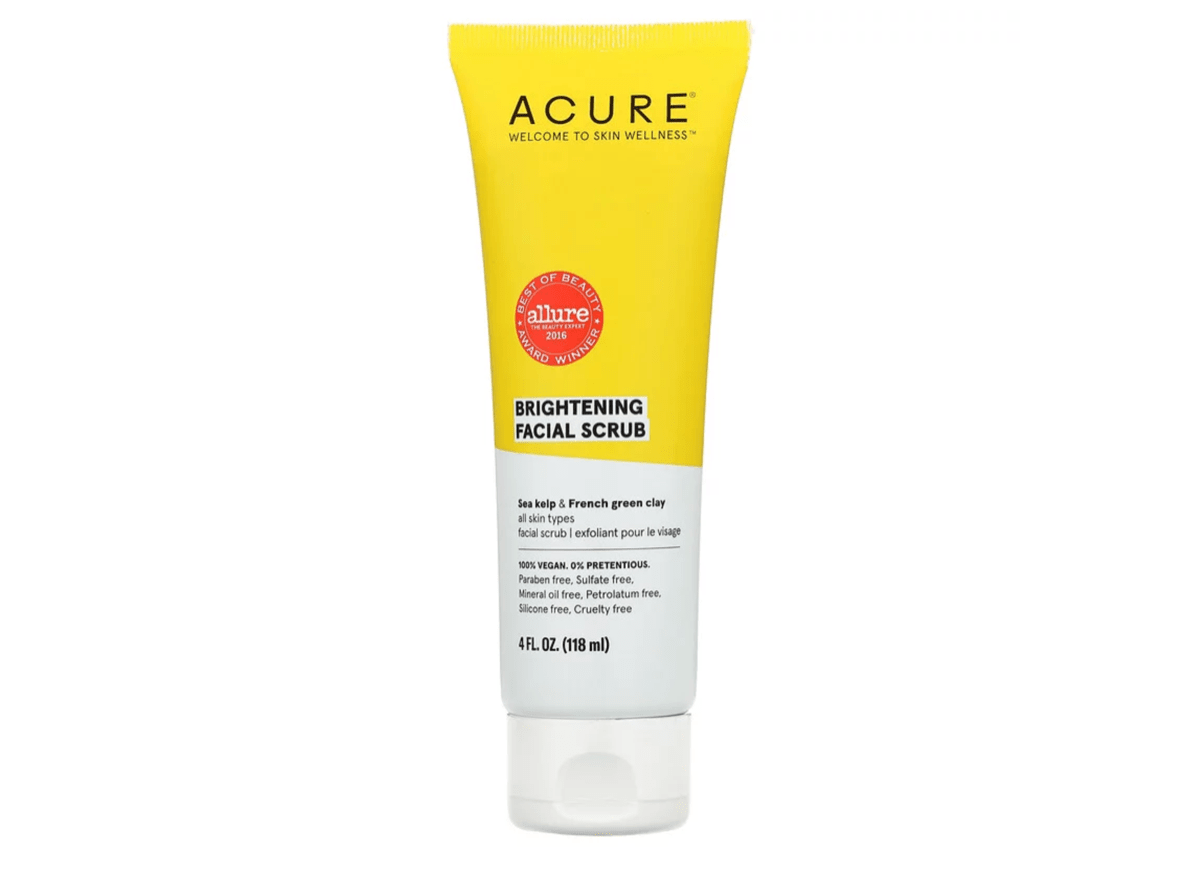 Iherb facewash 2ACUREスクラブ