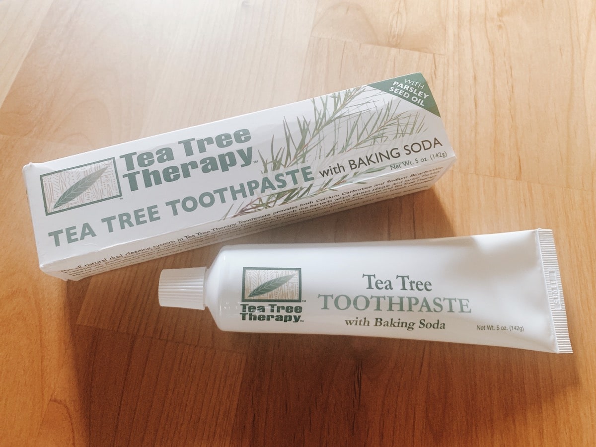 Iherb toothpaste 3Tea Tree Therapyティーツリー歯磨き粉