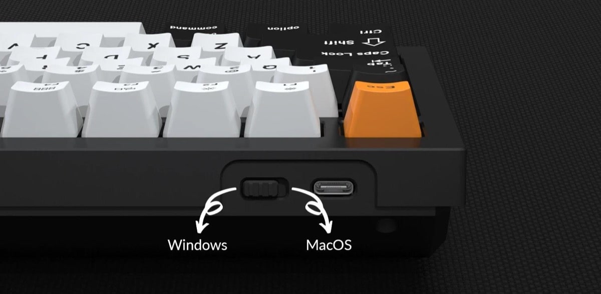 Keychron q1 purchase 23MacWindows切り替え