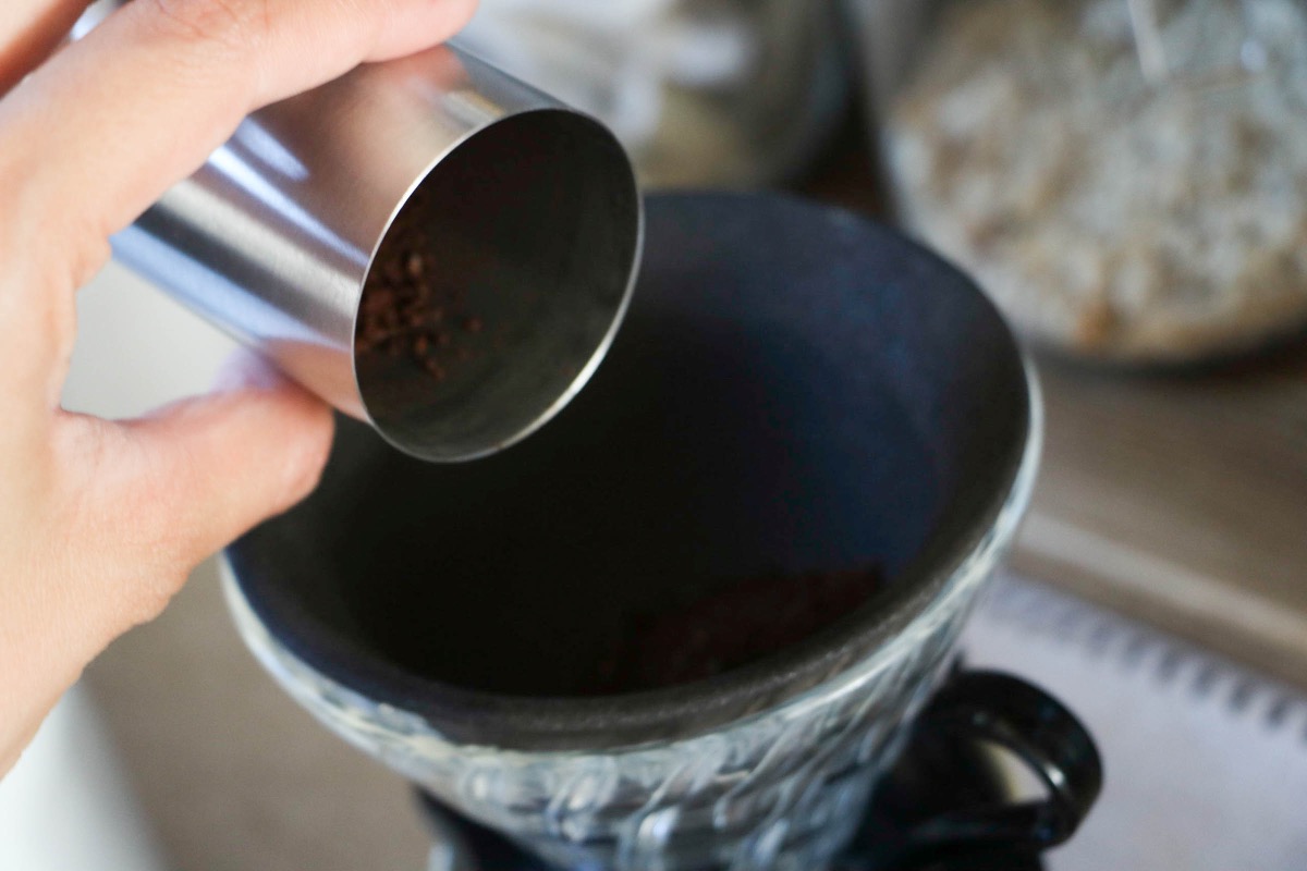 Loca coffee filter 6豆は粗挽き
