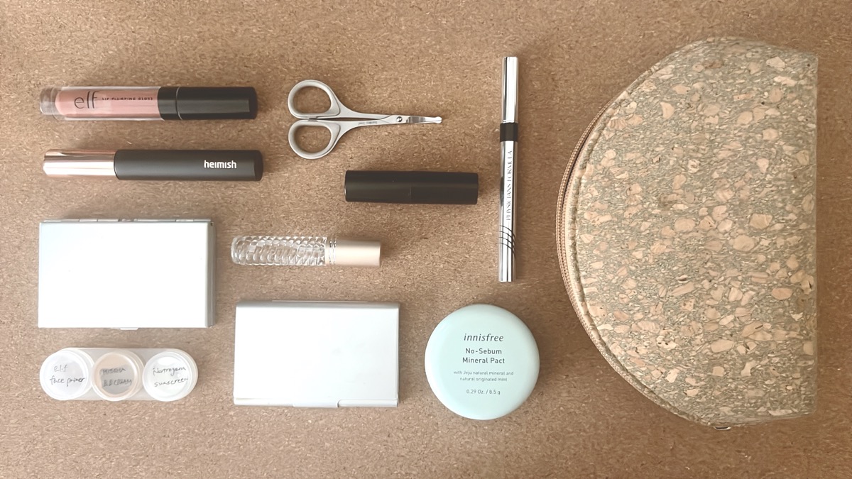 Minimal makeup pouch 3メイクポーチの中身